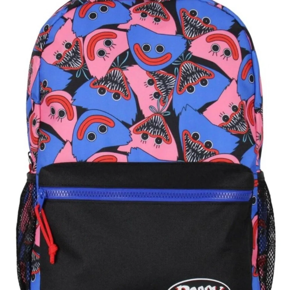 Kissy Missy & Huggy Allover Design Backpack - 17